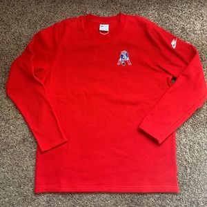 NWT Men’s Nike Red New England Patriots 2023 Sideline Alternate Logo Waffle Knit